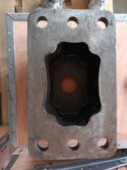 Rear axle thrust rod seat