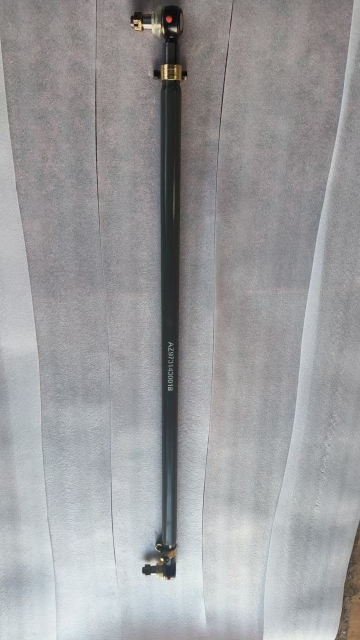 Steering cross-link rod with clamp assembly