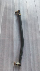 One bridge steering straight tie rod assembly