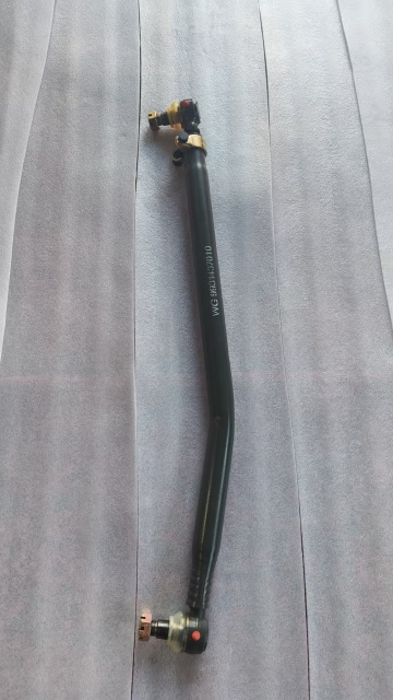 One bridge steering straight tie rod assembly