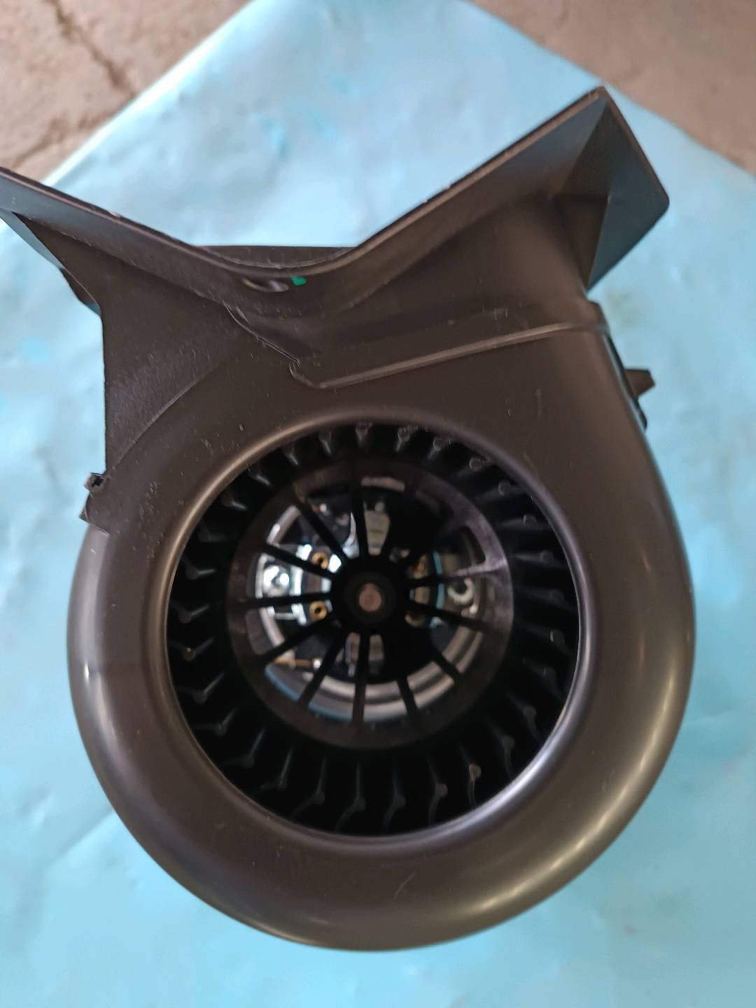 Heated air motor