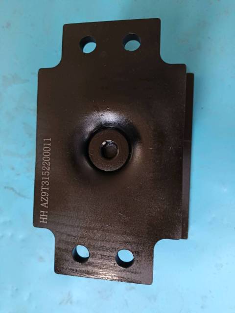 Self-loading rubber bearing