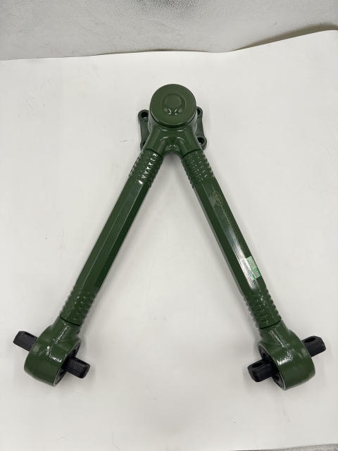 V-shaped thrust rod assembly