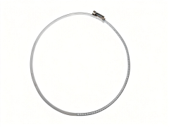 Type A worm gear transmission type hose ring clamp