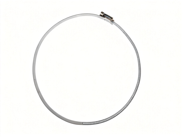 Type A worm gear transmission type hose ring clamp