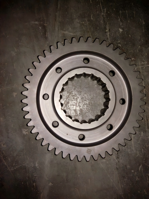 Spindle second gear