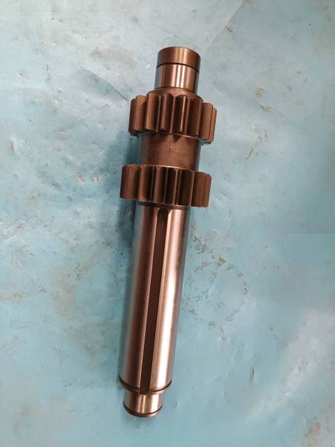 Secondary shaft (left) rotor pump