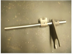 The third and fourth gear shift fork assembly