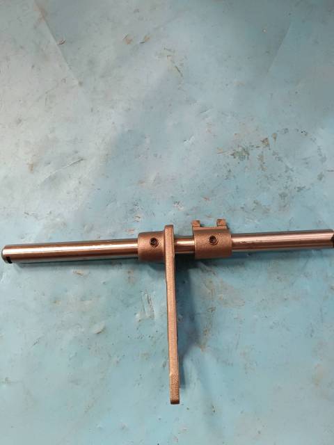 First and second gear shift fork assembly