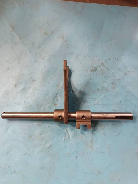 First and second gear shift fork assembly