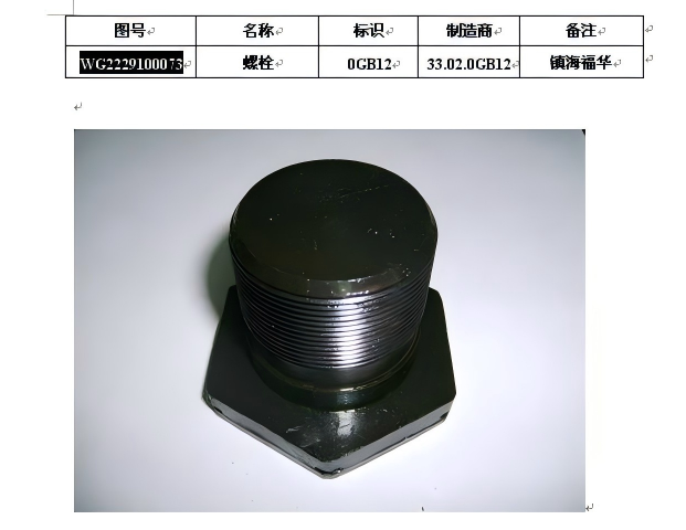 Flange bolt