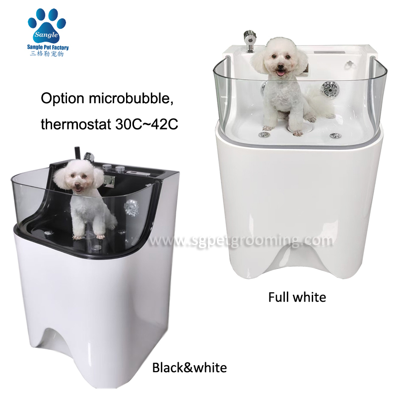 2024 New Type Dog or Cat Nanobubble Thermostat Ozone Spa Bath 28/35/48inches