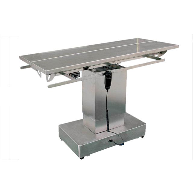 Meja Operasi Haiwan Peliharaan Jenis V Pengangkat Elektrik Peralatan Veterinar