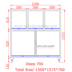 Sangkar Veterinar 5 Bilik Reka Bentuk Untuk Haiwan Peliharaan