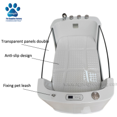 犬を洗うための46インチローリフトオゾンスパバス