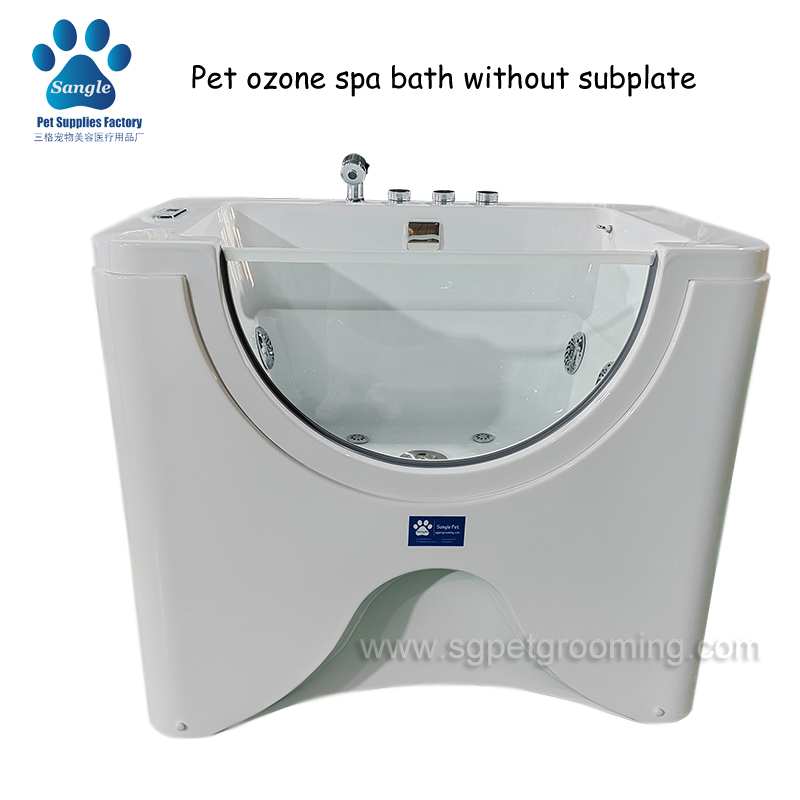 Baignoire spa à panneau unique de 44 pouces pour chiens