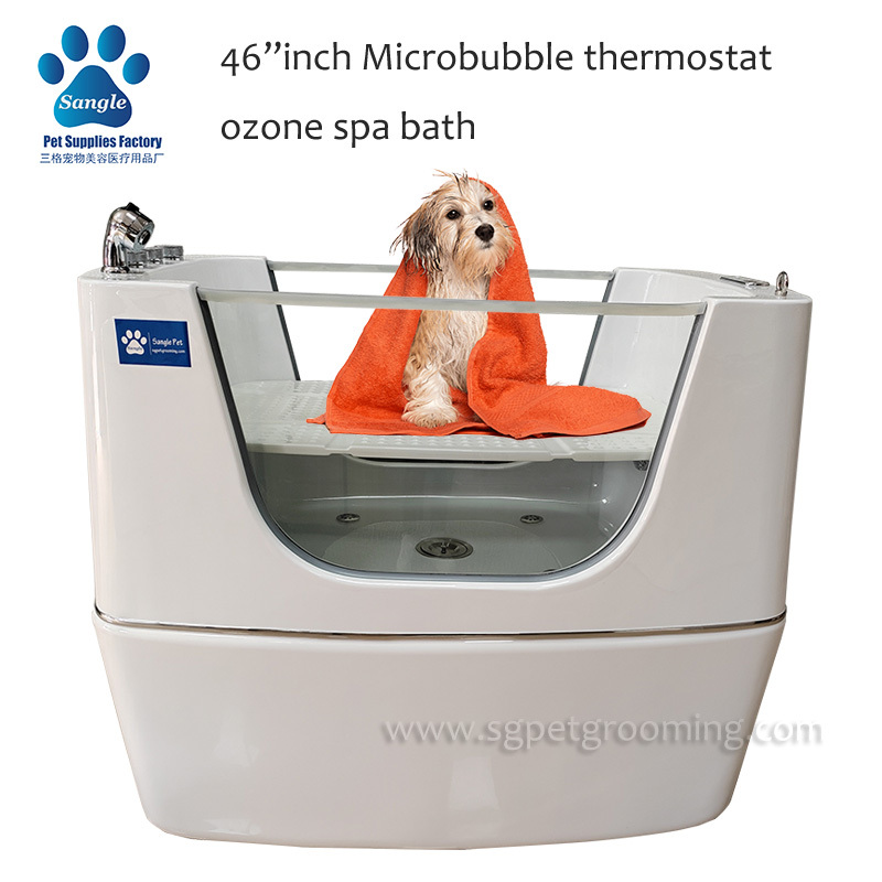 Neue Hundebadewanne mit Doppelpaneelen, Mikroblasen-Ozon-Technologie, Baujahr 2022