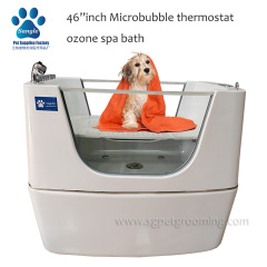 Bak Mandi Anjing Ozon Mikrogelembung Tipe Baru 2022 dengan Panel Ganda