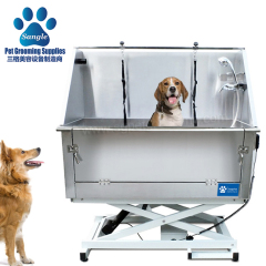 Tab Mandi Anjing Pengangkat Elektrik Keluli Tahan Karat Deluxe