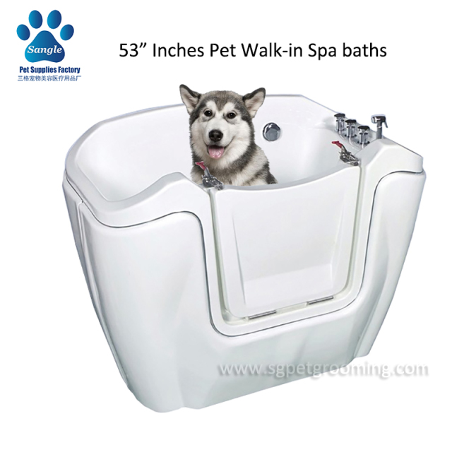 Spa Ozon Gelembung Anjing Besar Berjalan Kaki Mandian