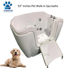 Spa Ozon Gelembung Anjing Besar Berjalan Kaki Mandian