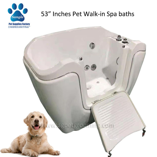 Spa Ozon Gelembung Anjing Besar Berjalan Kaki Mandian