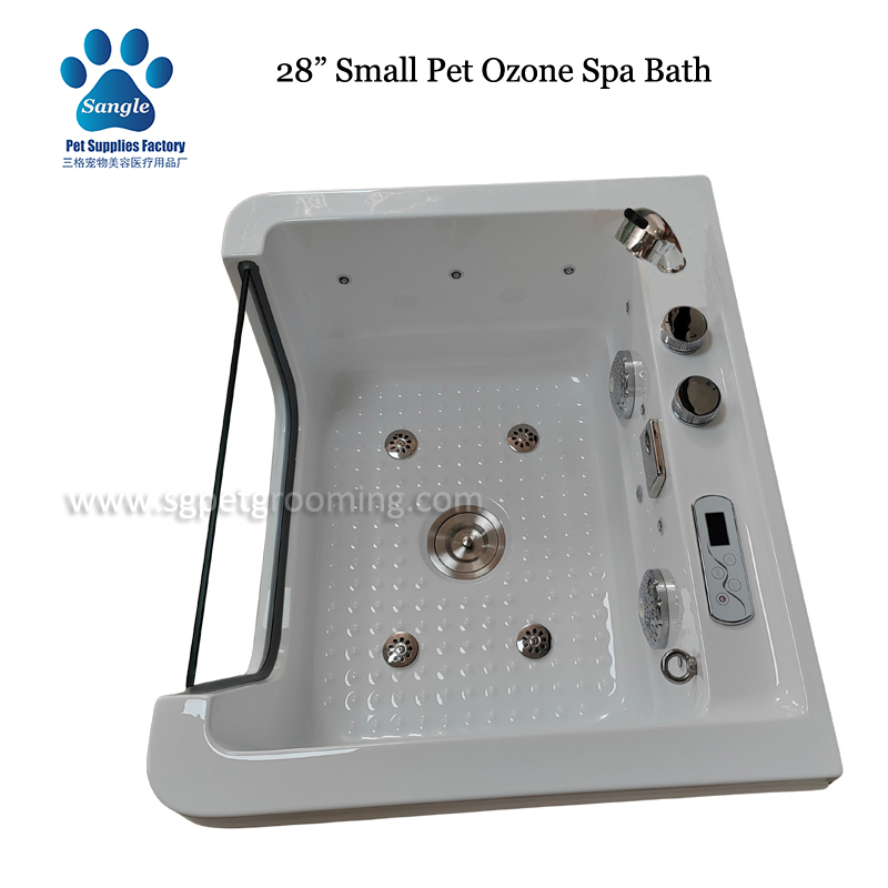 Baignoire spa chien avec ozone 70cm
