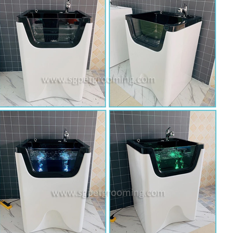 Baignoire spa chien avec ozone 70cm