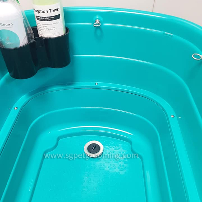 Vasca da bagno pieghevole portatile competitiva per il normale lavaggio del cane