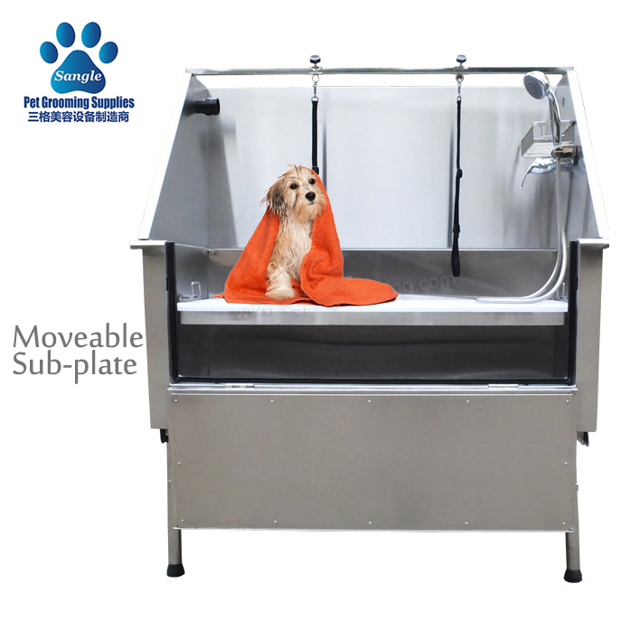 Detachable Stainless Steel Dog Washing Tub 50 inches
