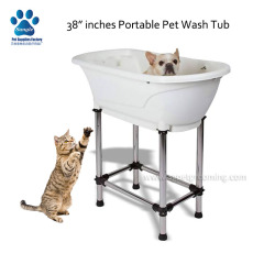베스트셀러 휴대용 접이식 플라스틱 애완동물 목욕통