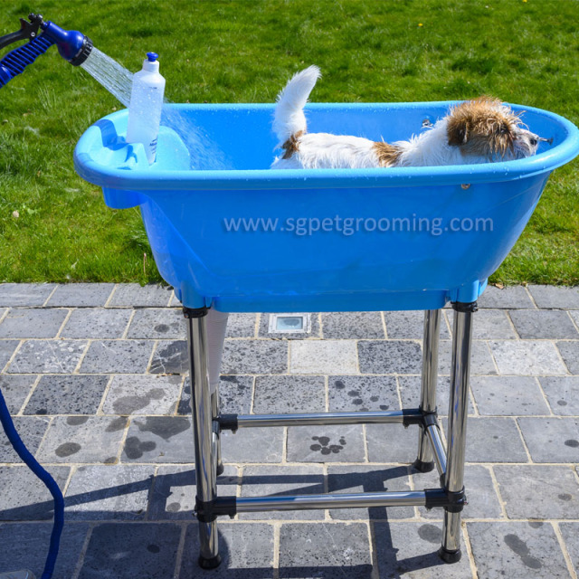 베스트셀러 휴대용 접이식 플라스틱 애완동물 목욕통