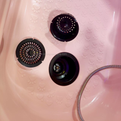 2025년 신형 분리형 플라스틱 애완동물 욕조 (강아지 목욕용)