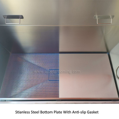 대형 스테인리스 스틸 애완동물용 욕조 (60인치)