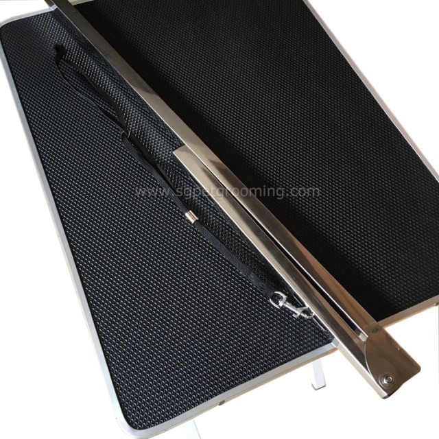 Mesa de tosa dobrável para animais de estimação de pequeno porte, 60 cm (24 polegadas), para competição.