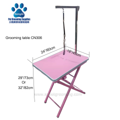Mesa de tosa dobrável para animais de estimação de pequeno porte, 60 cm (24 polegadas), para competição.