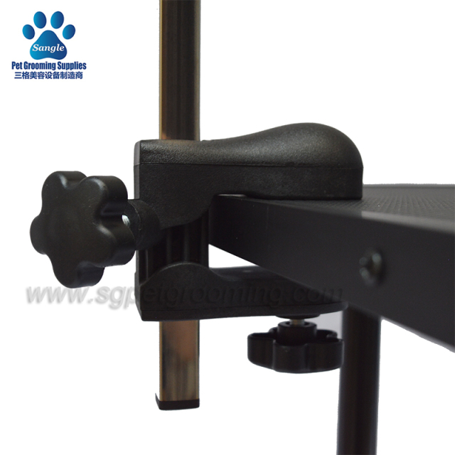 Meja Dandanan Haiwan Peliharaan Lipat Bersalut Logam Kompetitif Popular Dengan Tepi Aluminium