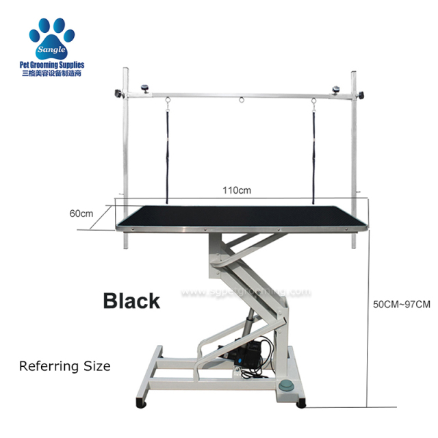 Mesa de tosa elétrica tipo Z com controle remoto de um pedal.