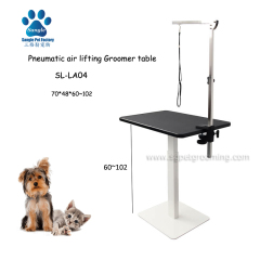 Mesa de tosa retangular com elevação pneumática de 28 polegadas