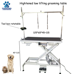 Tavolo da toelettatura elettrico con sollevamento basso e altezza di 49 pollici