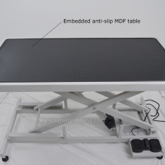 49-calowy niski stół pielęgnacyjny z podnośnikiem elektrycznym