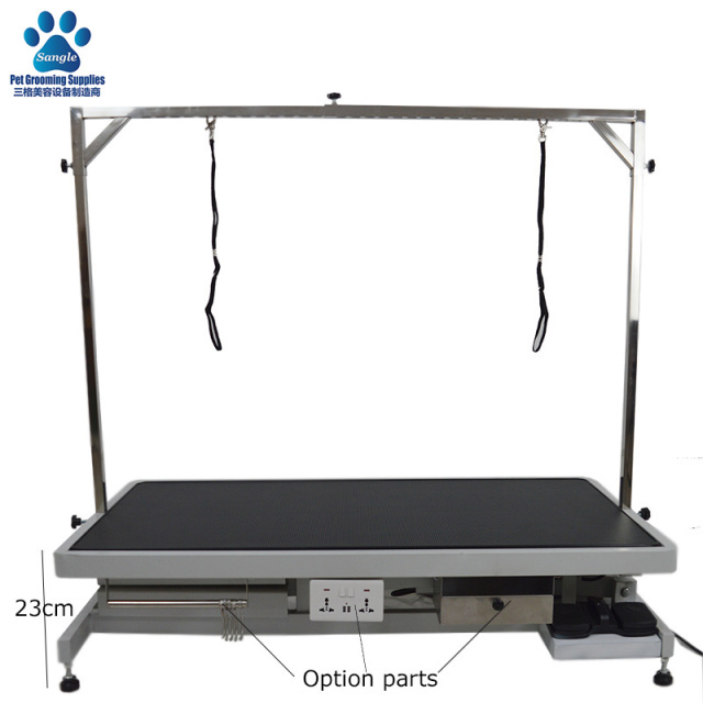 49-calowy niski stół pielęgnacyjny z podnośnikiem elektrycznym