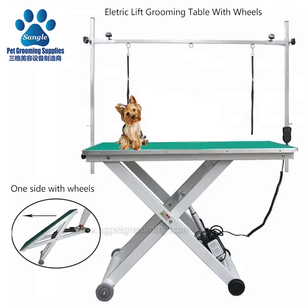 Meja Dandanan Elektrik Jenis X Boleh Ditanggalkan Dan Boleh Dibetulkan Dengan Roda