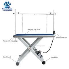 Meja Dandanan Elektrik Jenis X Boleh Ditanggalkan Dan Boleh Dibetulkan Dengan Roda