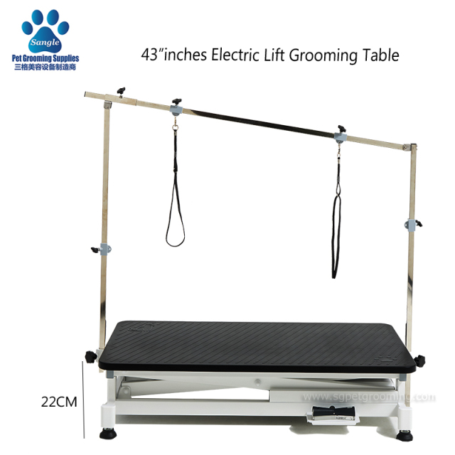 Tavolo di rifinitura elettrico a sollevamento basso da 43 pollici