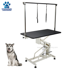 Mesa de tosa para cães com elevação hidráulica de 43 polegadas