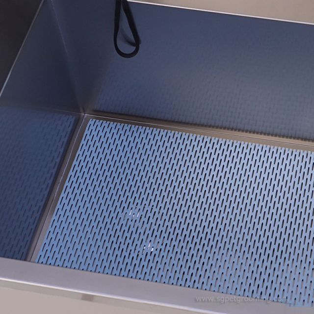 Tab Mandi Haiwan Peliharaan Pengangkat Elektrik Rendah Keluli Tahan Karat 48 inci