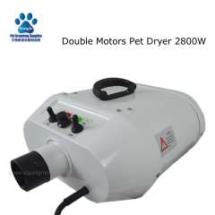 Pengering Haiwan Peliharaan Motor Berganda Standard 2800W
