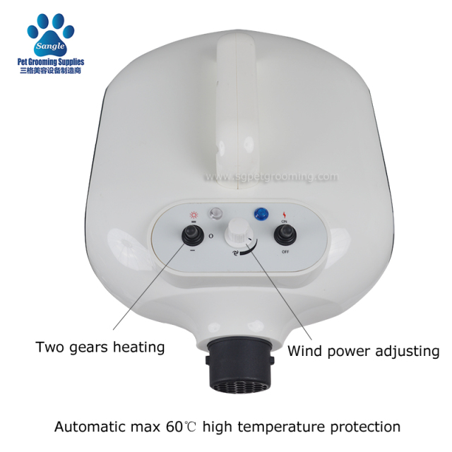 Máy sấy lông chó treo tường 3000W, động cơ kép