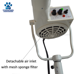 Penyangga Pengering Tiup Haiwan Peliharaan Motor Tanpa Berus 2200W Untuk Dandanan Anjing